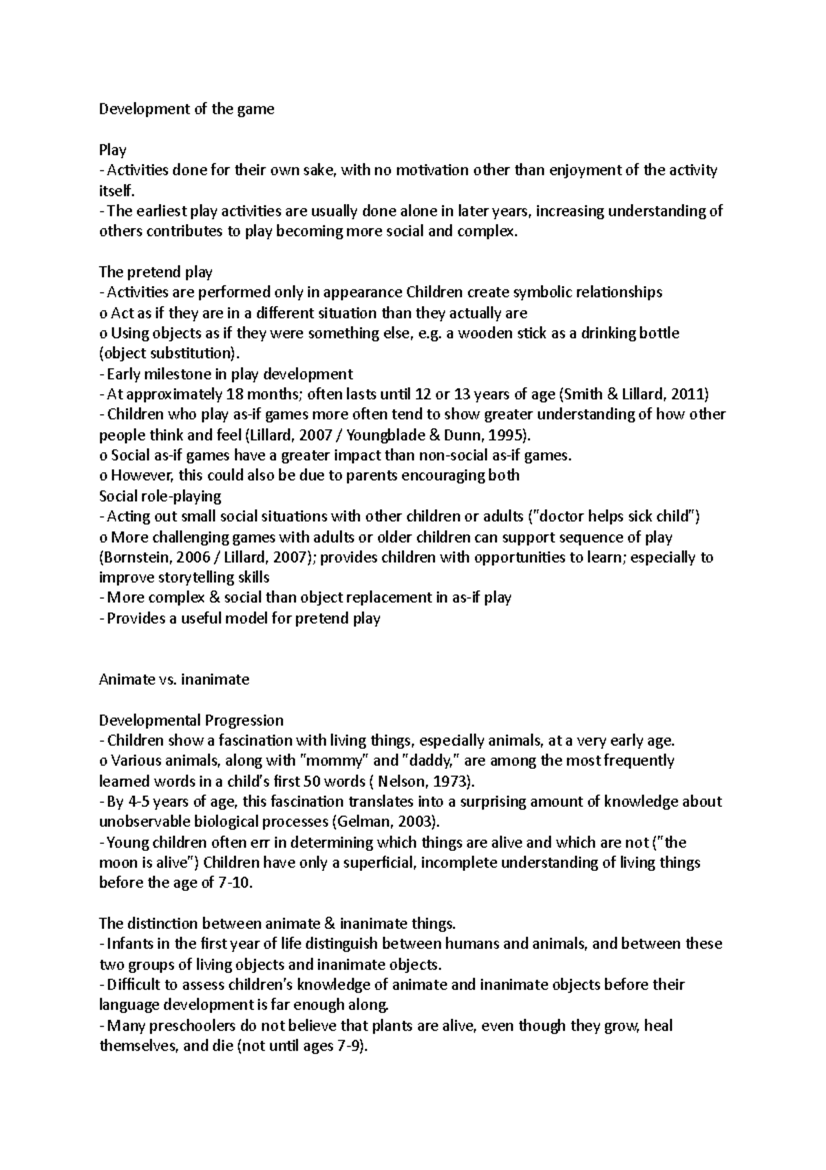 Development of the game - Development of the game Play Activities done ...