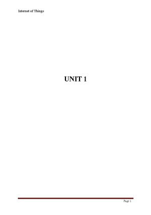 UE18CS313-IOT-Unit 1 Notes