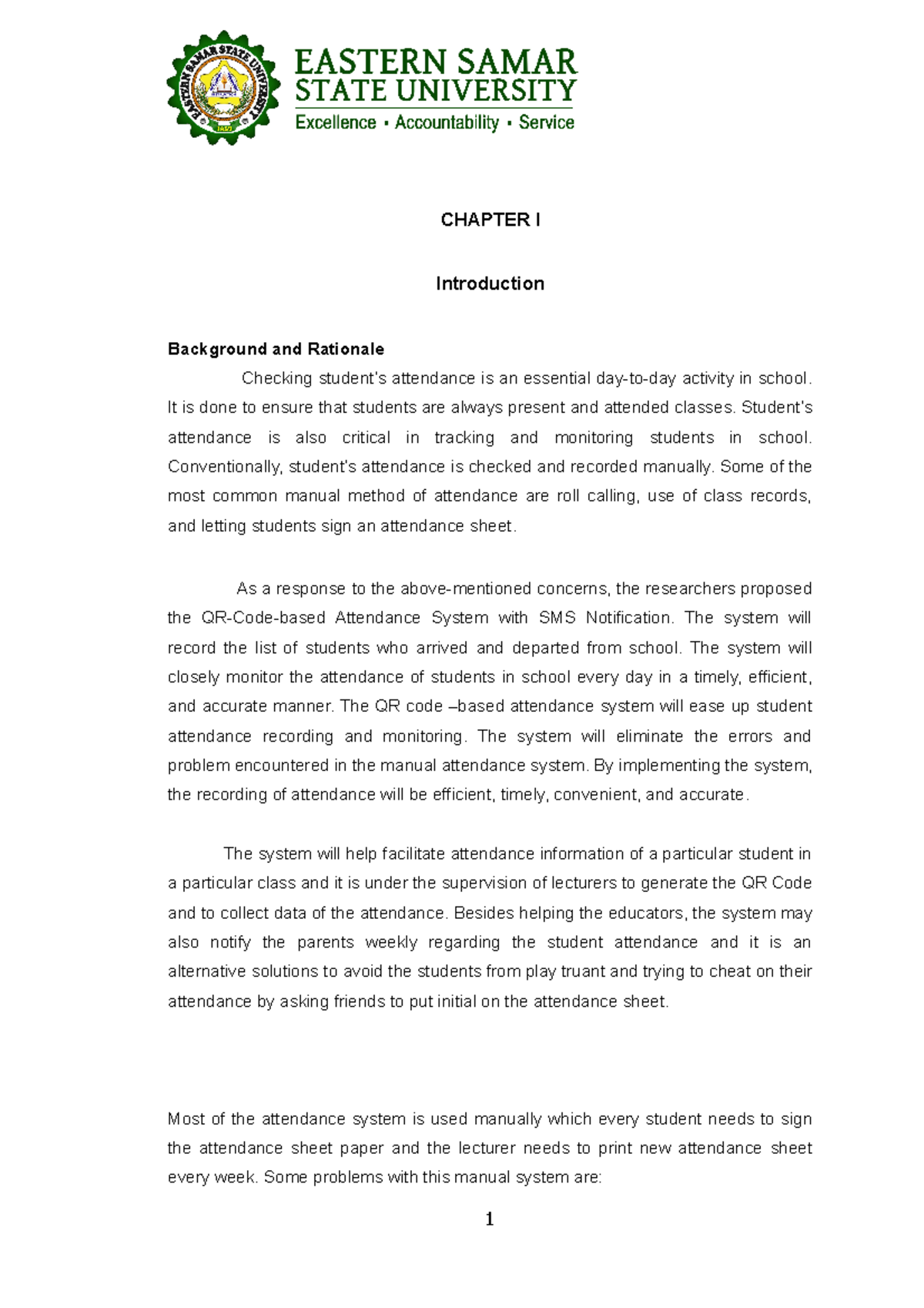 Integrative Programming Chapter 1 - CHAPTER I Introduction Background ...