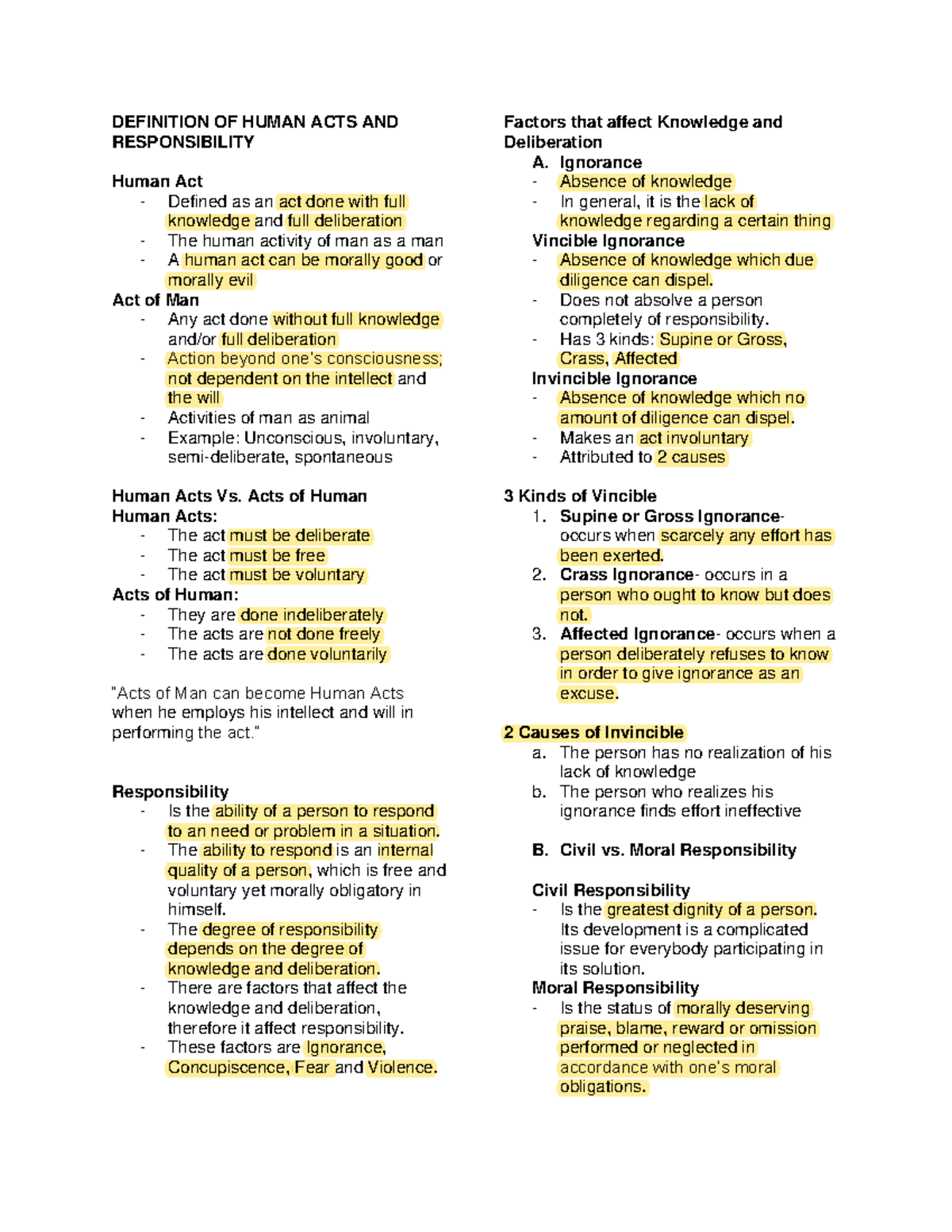 ethics-midterm-topics-definition-of-human-acts-and-responsibility