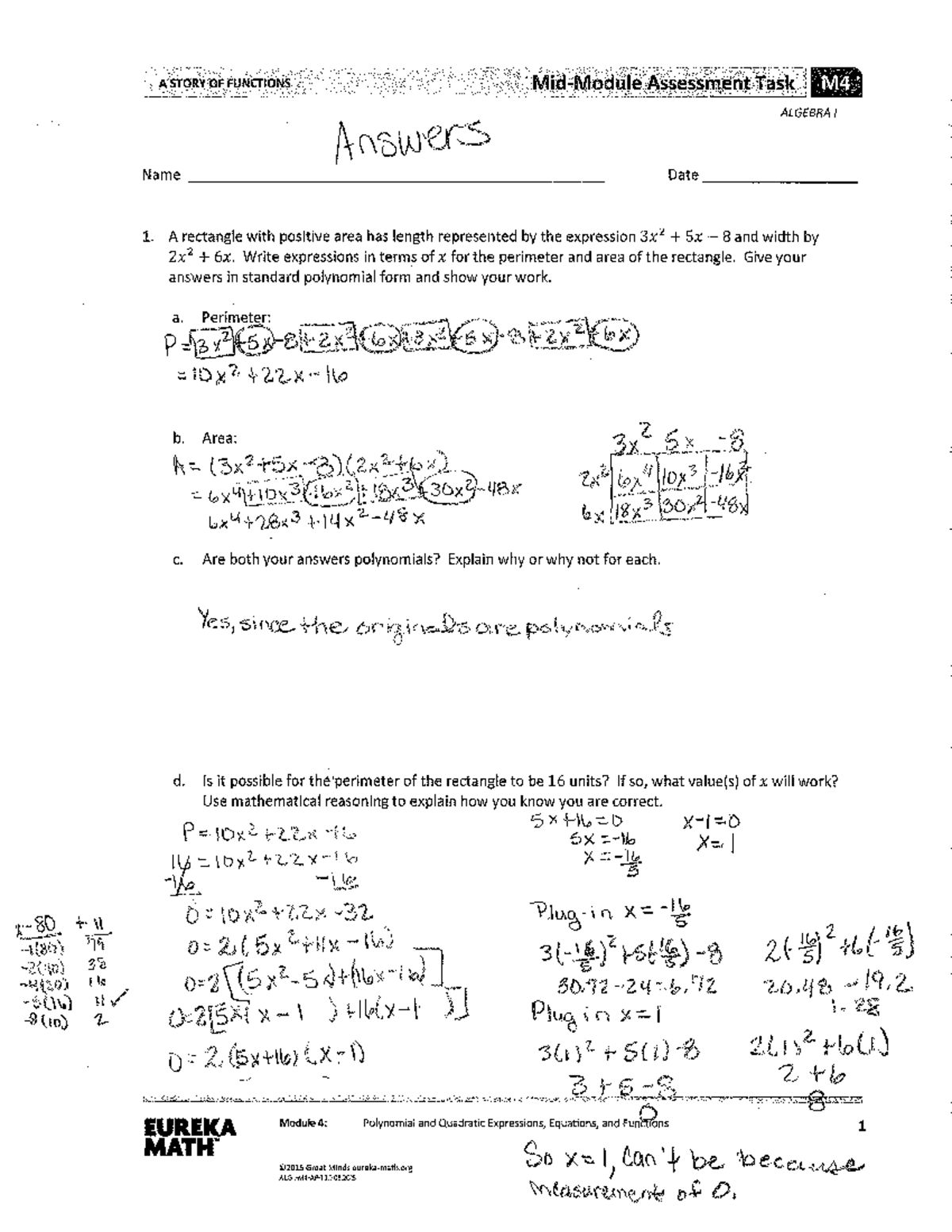 Key 2 - algebra college notes - MAC 1105 - Studocu