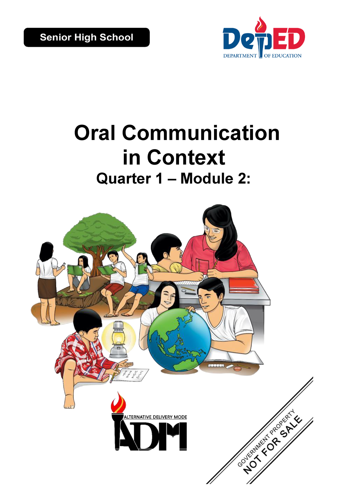 Module 2 - Oral Communication In Context Quarter 1 – Module 2 ...