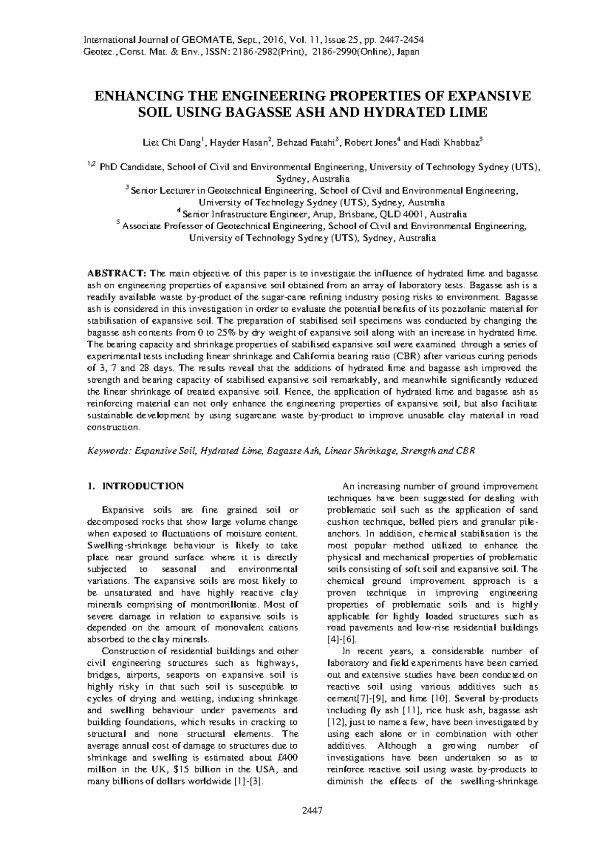 2447 2454 5160 Dang Sept2016 revised - ENHANCING THE ENGINEERING ...