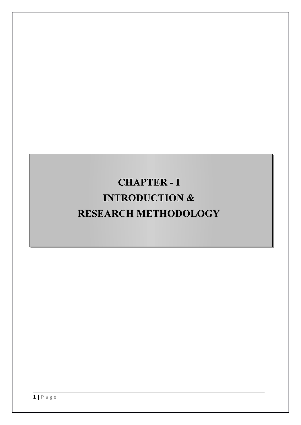 research methodology for mba finance project