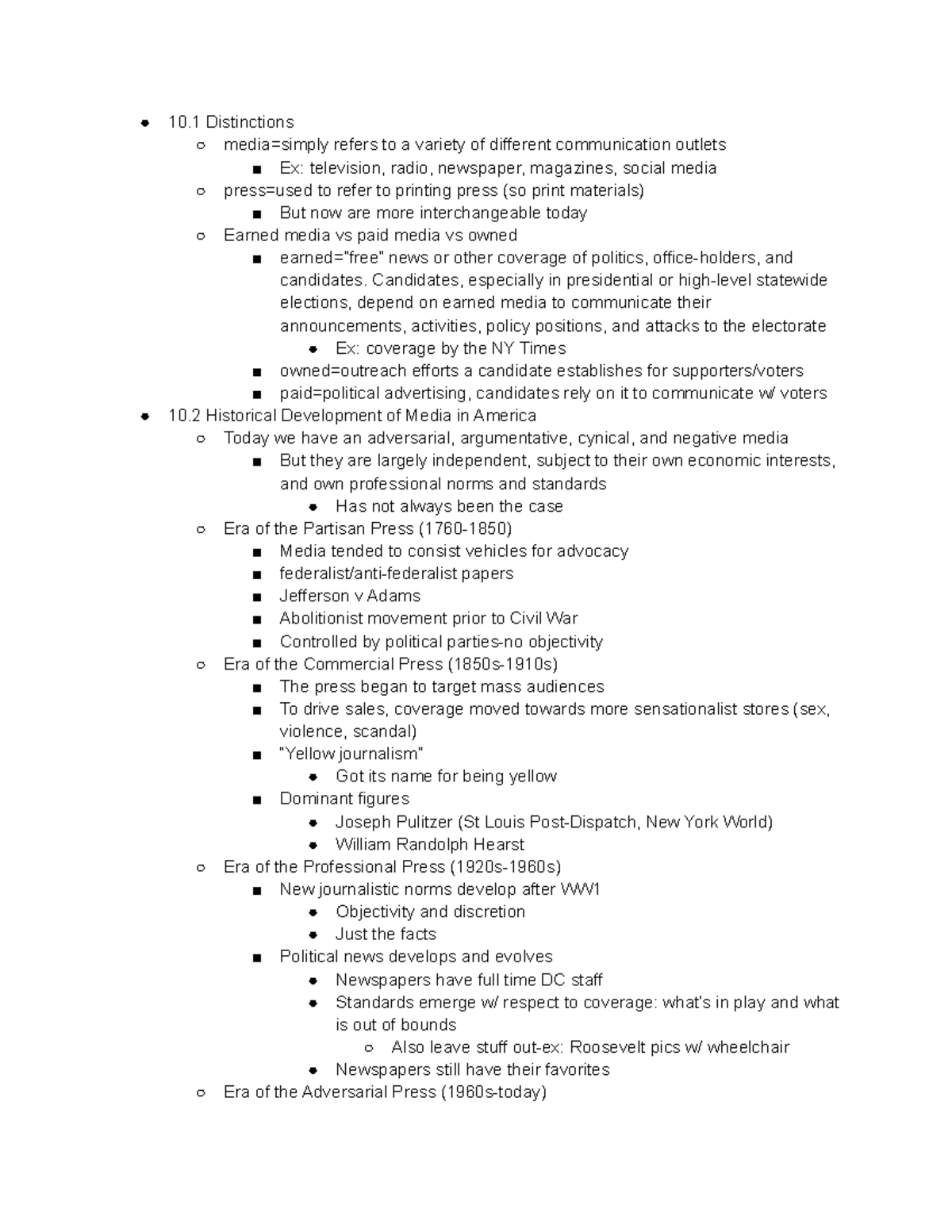 Module 10 Lecture - 10 Distinctions media=simply refers to a variety of ...