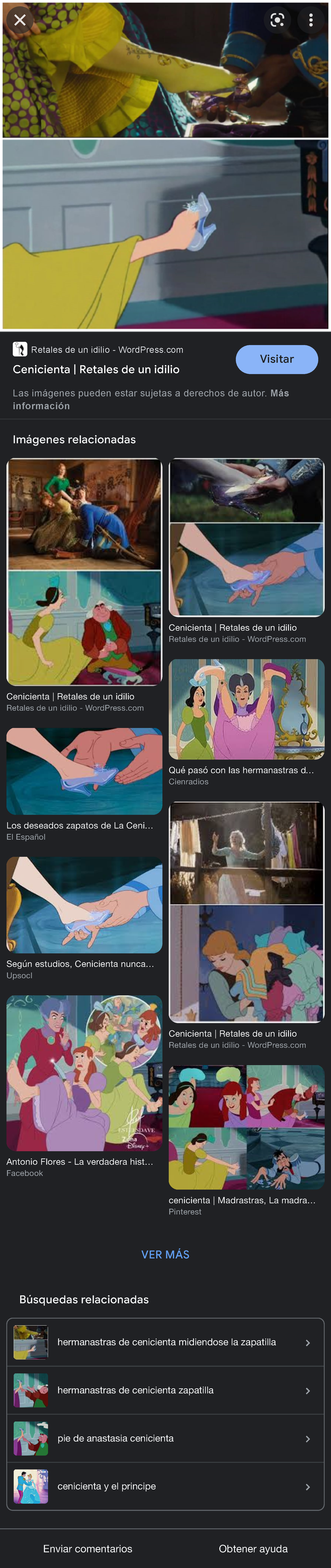 Hermana de cenicienta tacon - Búsqueda de Google - Retales de un idilio -  WordPress Cenicienta | - Studocu