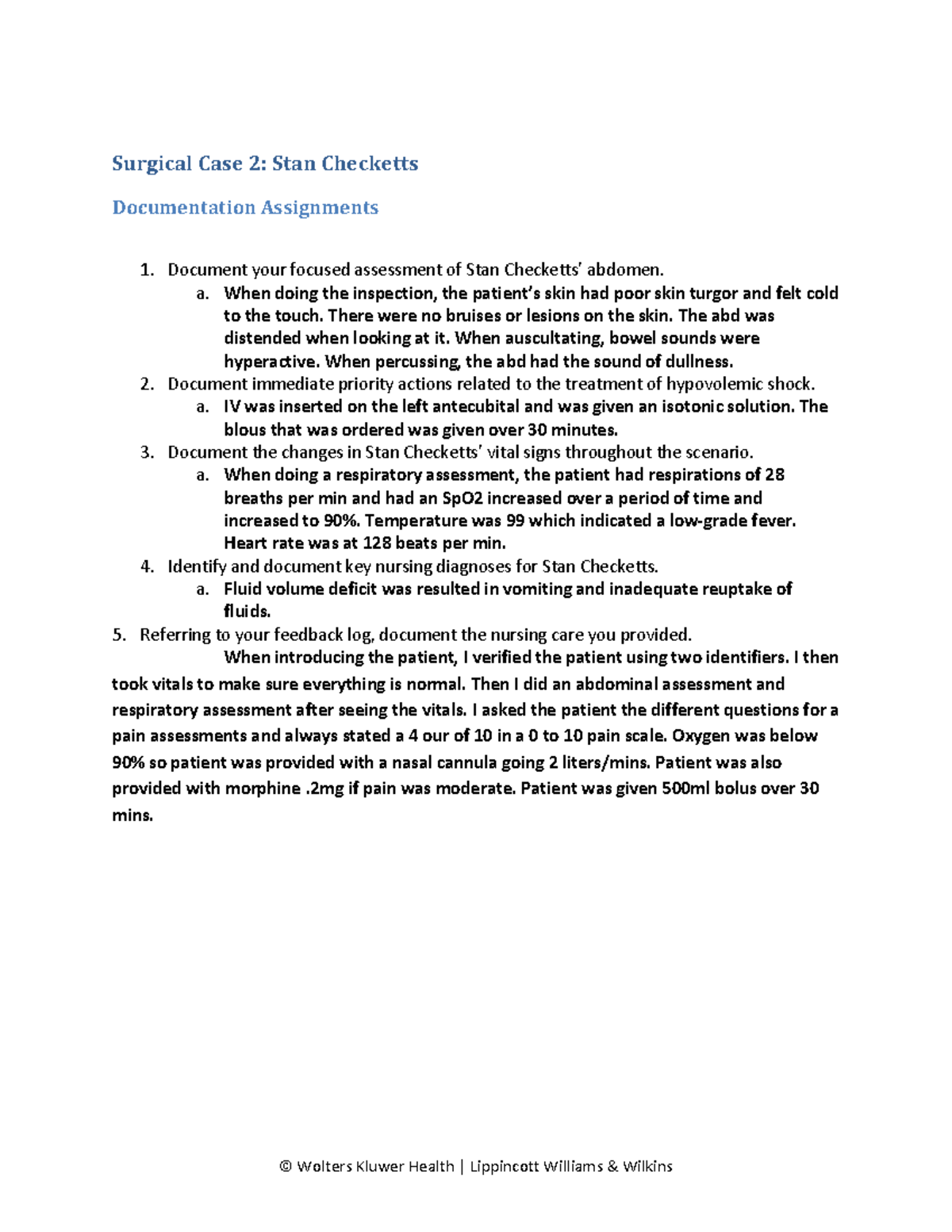 Surgical Case 02 Stan Checketts DA - © Wolters Kluwer Health ...