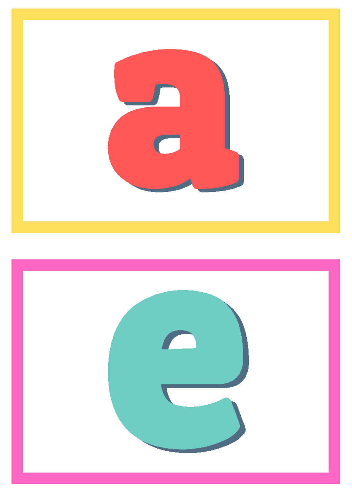 Flashcards-print - Flashcards with pictures - Education - Eroplano ...