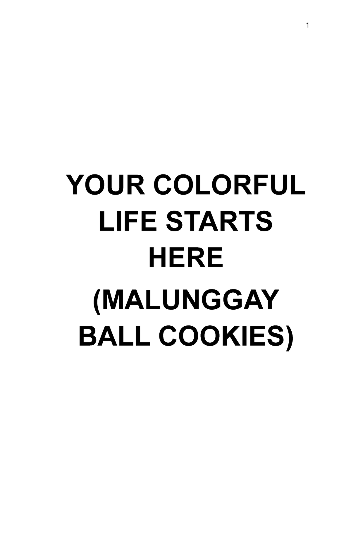 malunggay cookies business plan