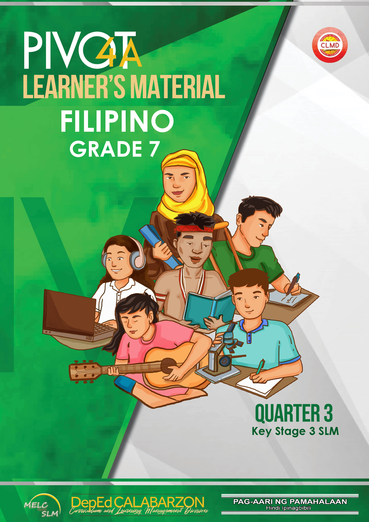 Filipino G 7Q3 - None - ENGLISH FILIPINO GRADE 7 Key Stage 3 SLM ...