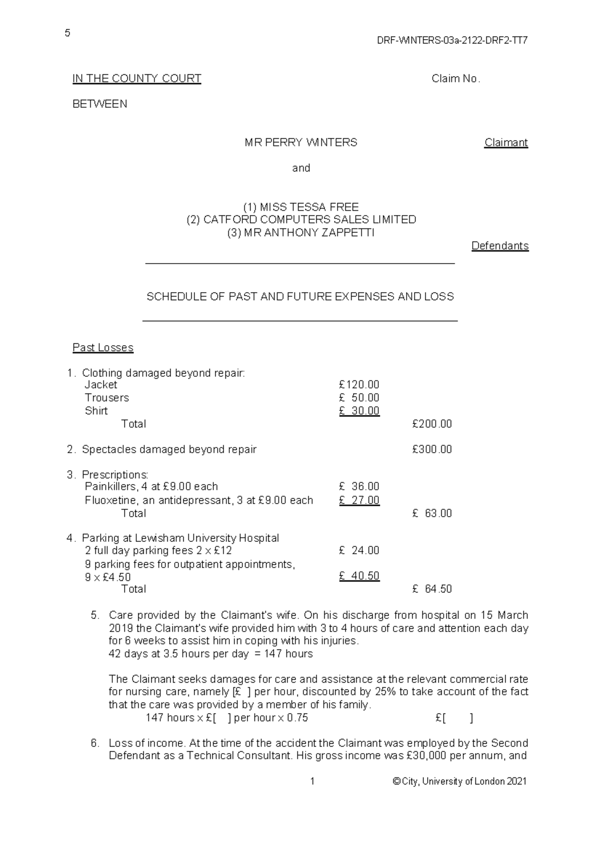 sample-schedule-of-loss-drf-winters-03a-2122-drf2-tt-7-1-city