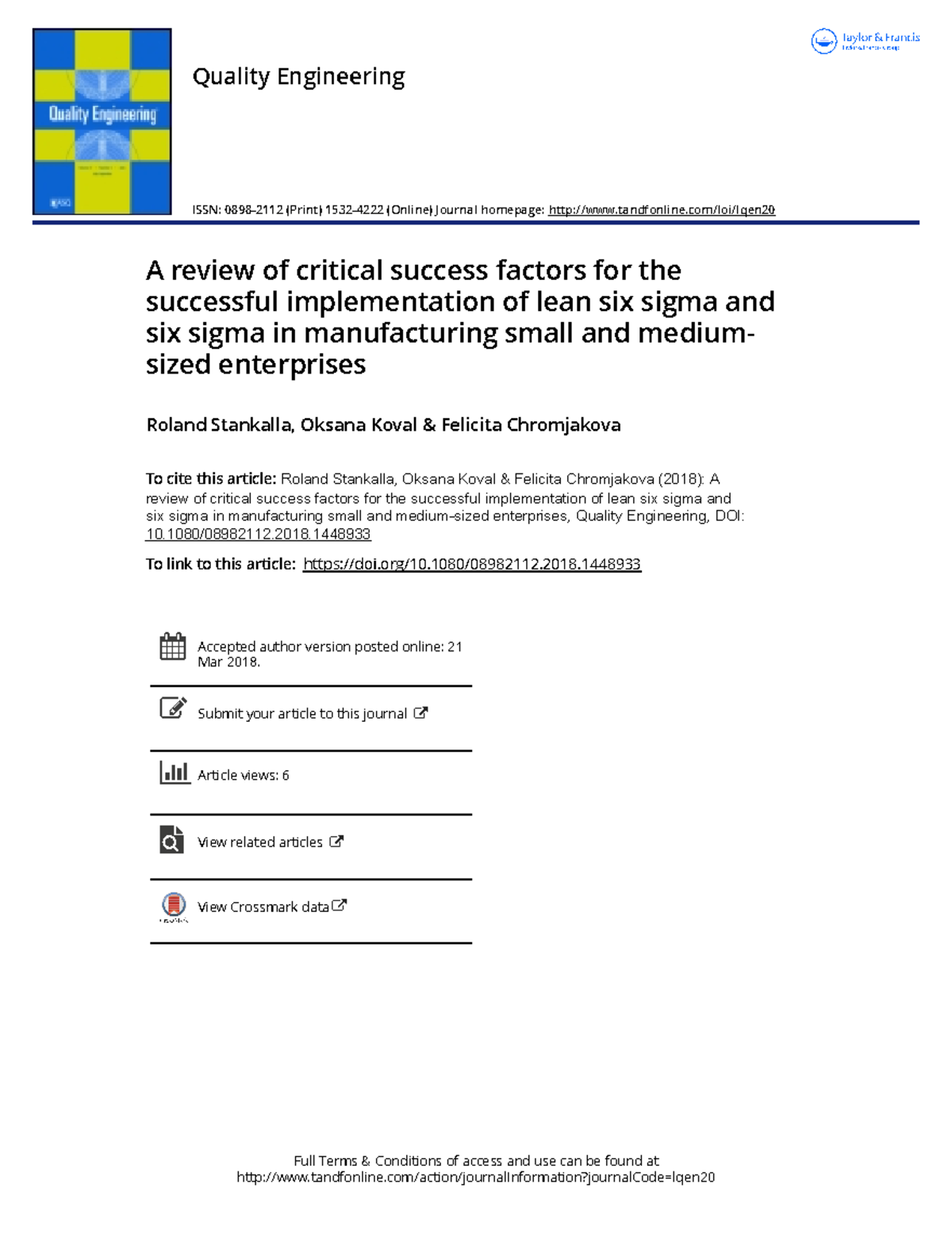 A review of critical success factors for the successful implementation ...