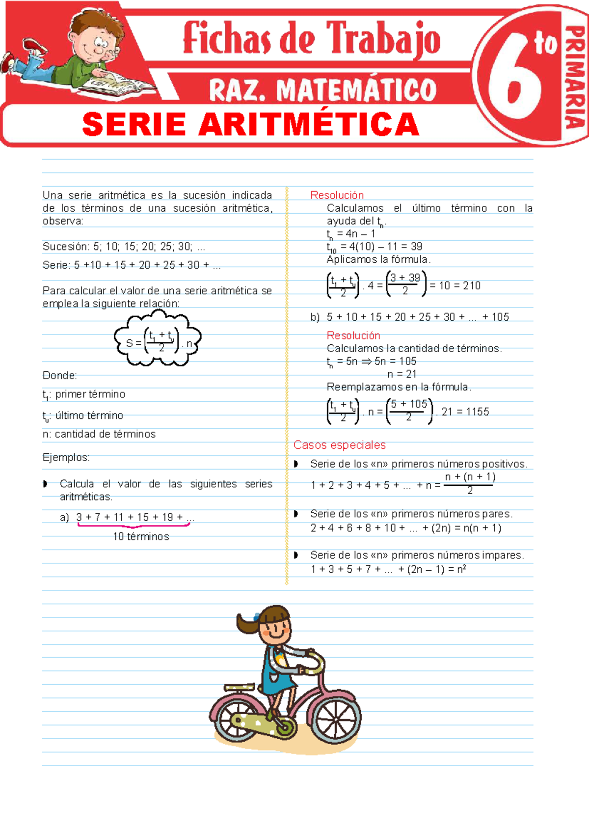 serie-aritm-tica-para-sexto-grado-de-primaria-una-serie-aritm-tica-es