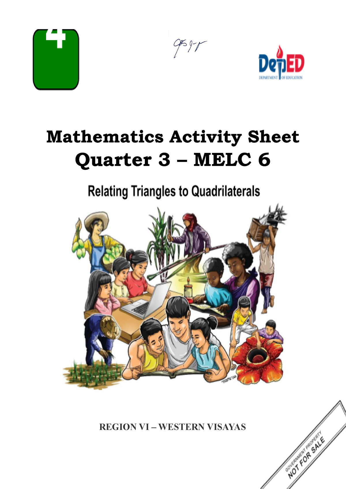 LAS Math4 Q3-Wk4 MELC6 - module - Mathematics Activity Sheet Quarter 3 ...