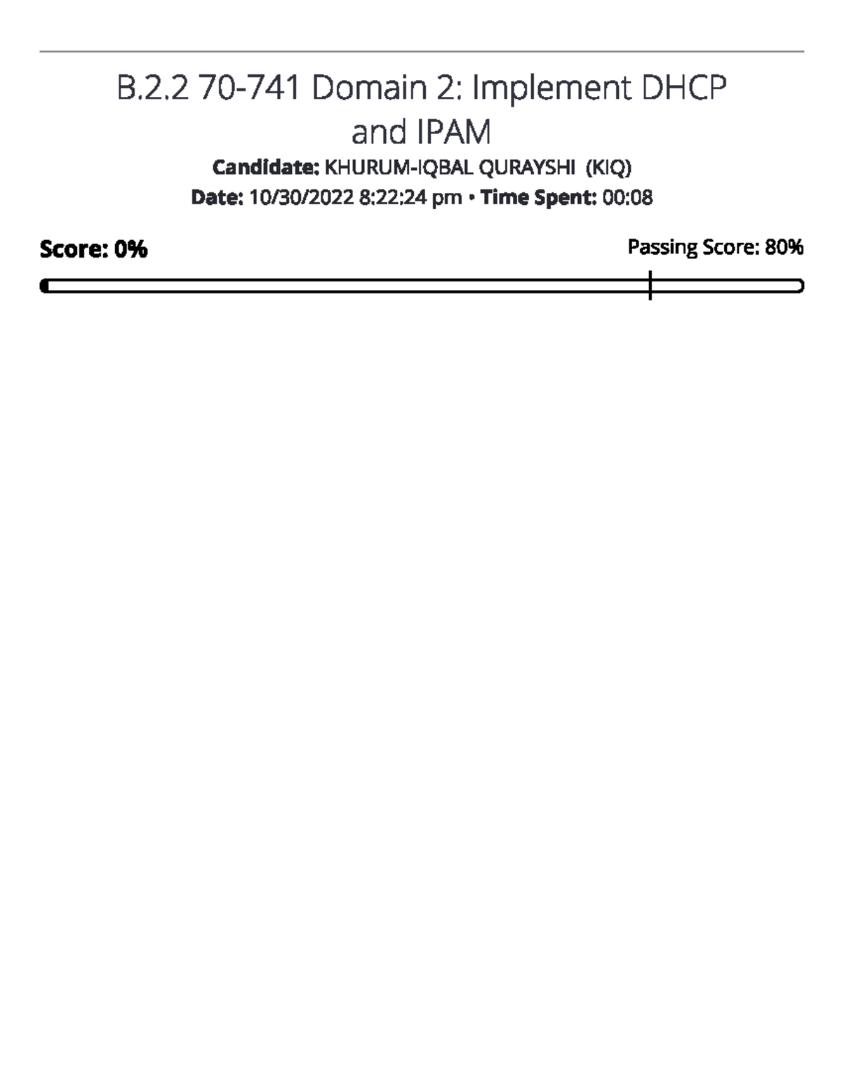 B2 70741 Implement DHCP AND IPAM W741 Studocu