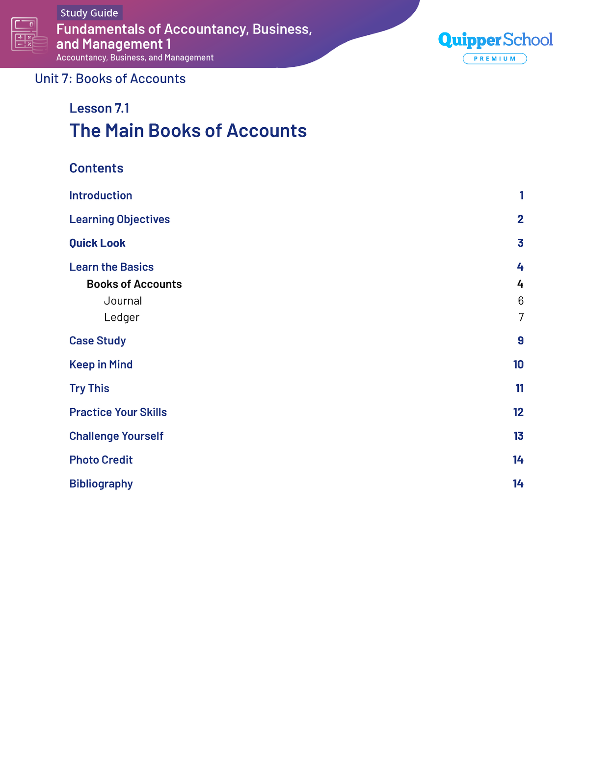 FABM 1 SG 11 Q3 0701 - N Nnnn - The Main Books Of Accounts Lesson 7 ...