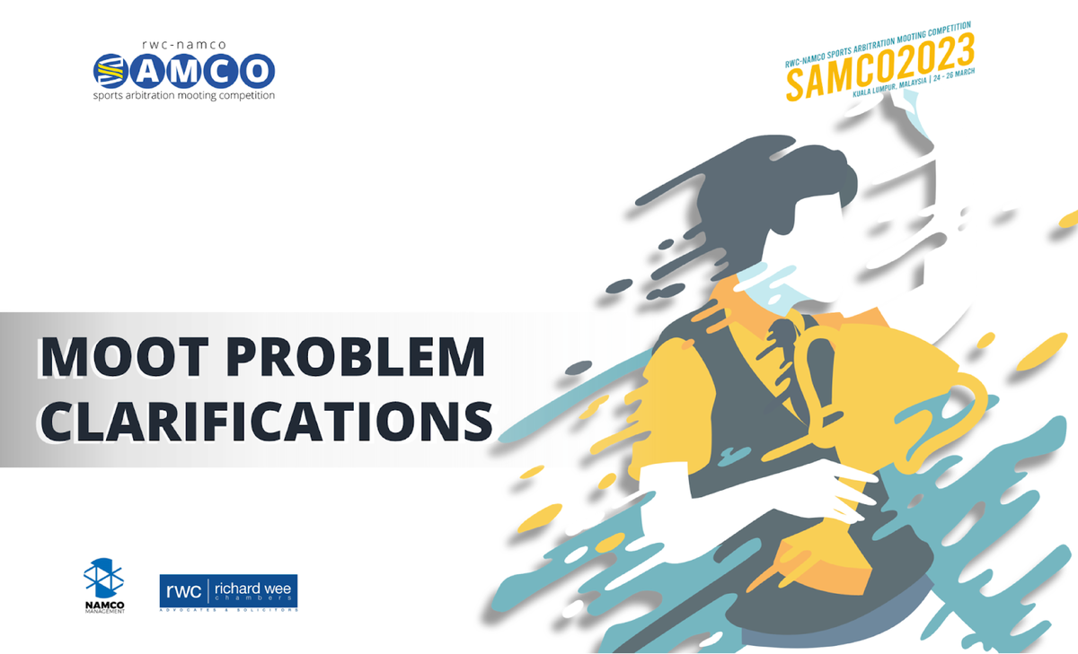 006 - Moot Problem Clarifications [Revised] - SPORTS ARBITRATION ...