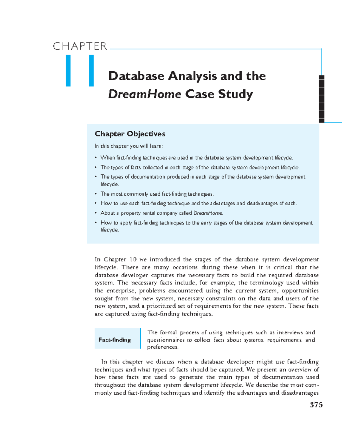 Chapter 11 Database Analysis And The Dream Home Case Study - Studocu