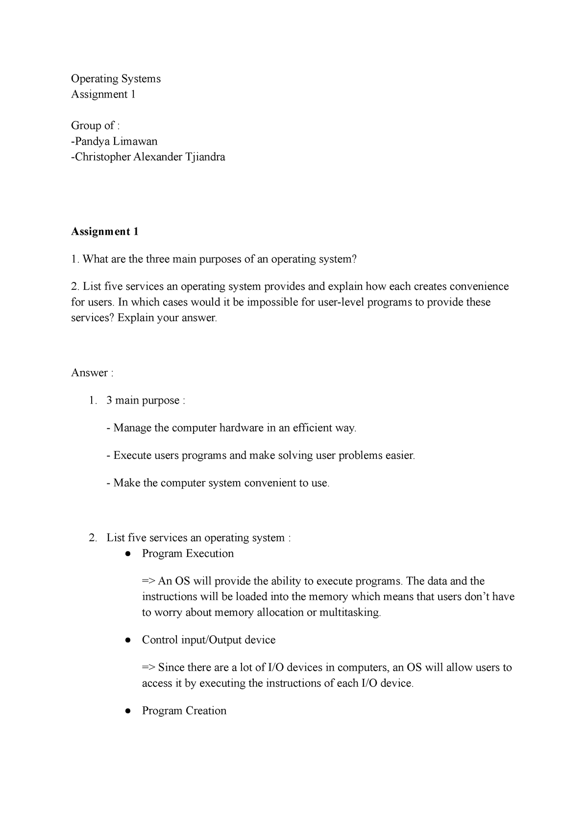 introduction-to-operating-systems-assignment-operating-systems