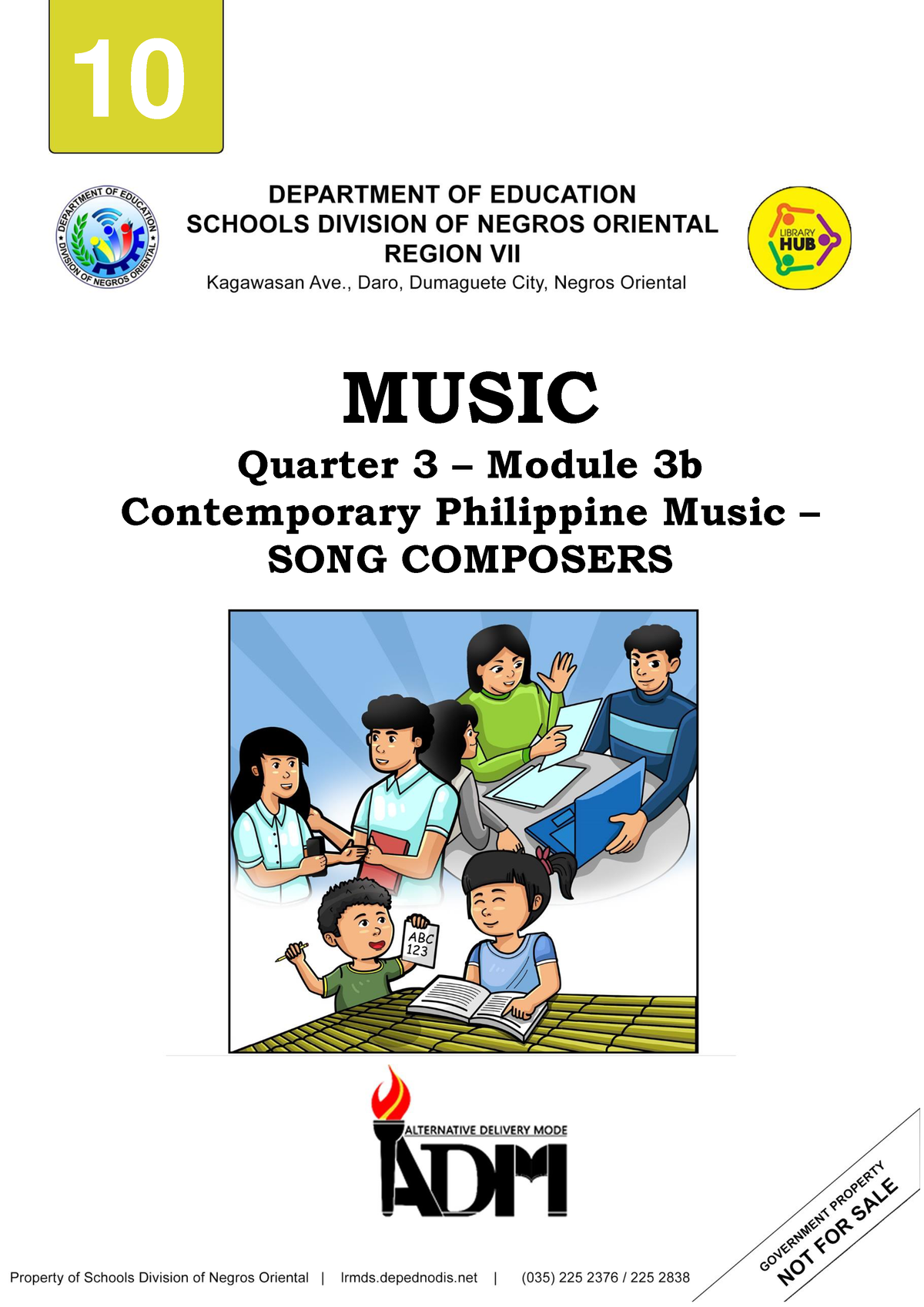 Music 10 Q3 3b - MAPEH - 10 MUSIC Quarter 3 – Module 3b Contemporary ...