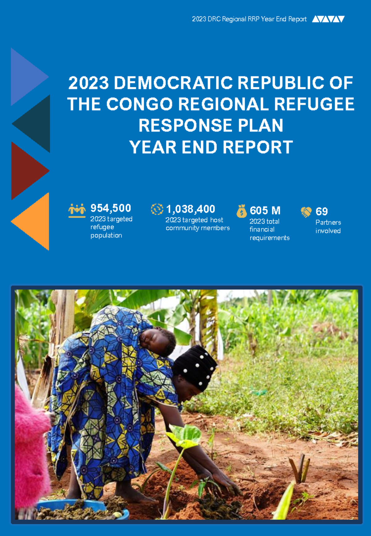DRC RRRP 2023 Year End Report - 954, 2023 targeted refugee population ...