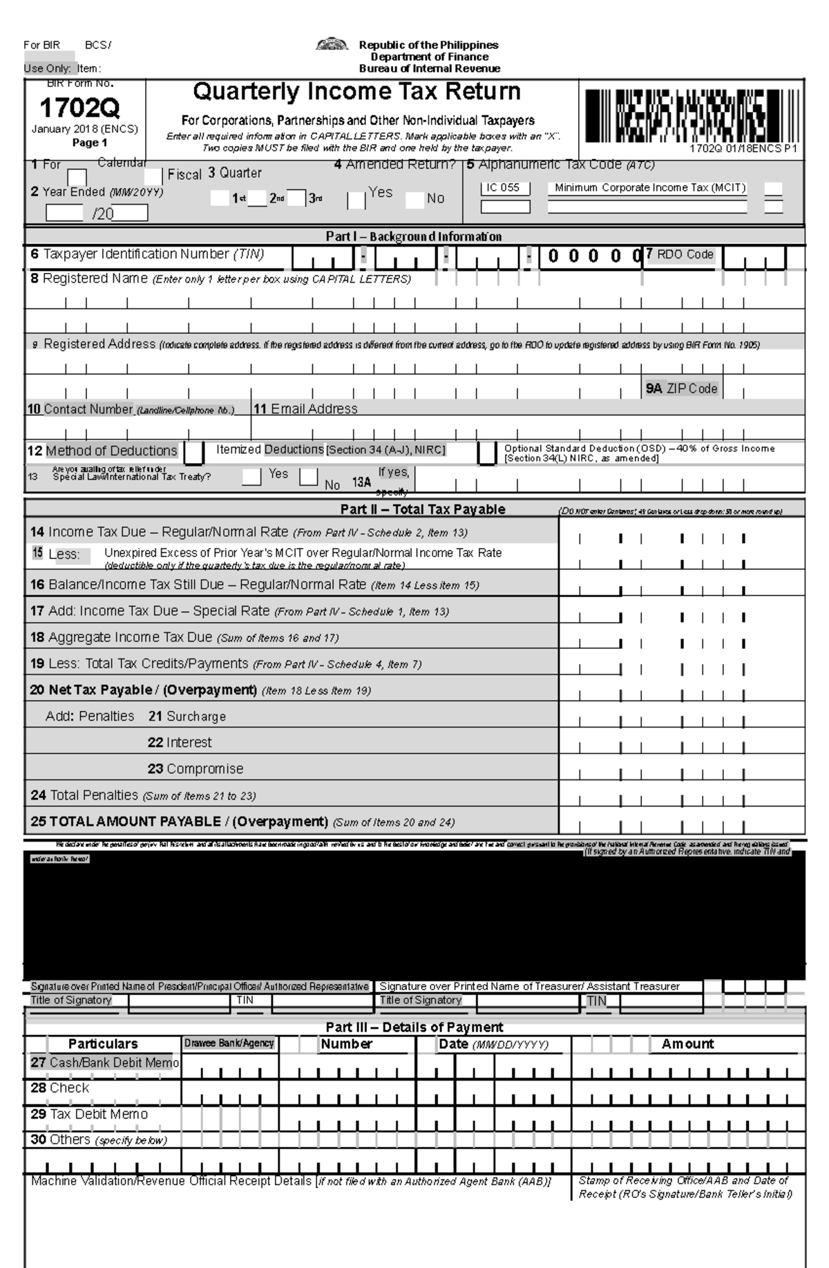 Deadline For 1702q 3rd Quarter 2025 - Rosie C. Bryant