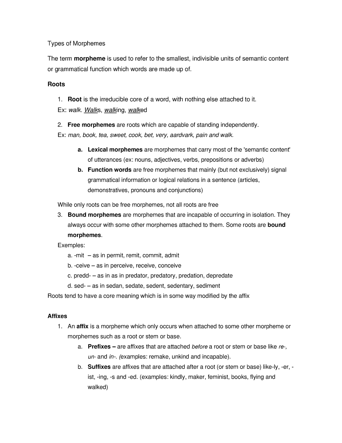 types-of-morphemes-types-of-morphemes-the-term-morpheme-is-used-to