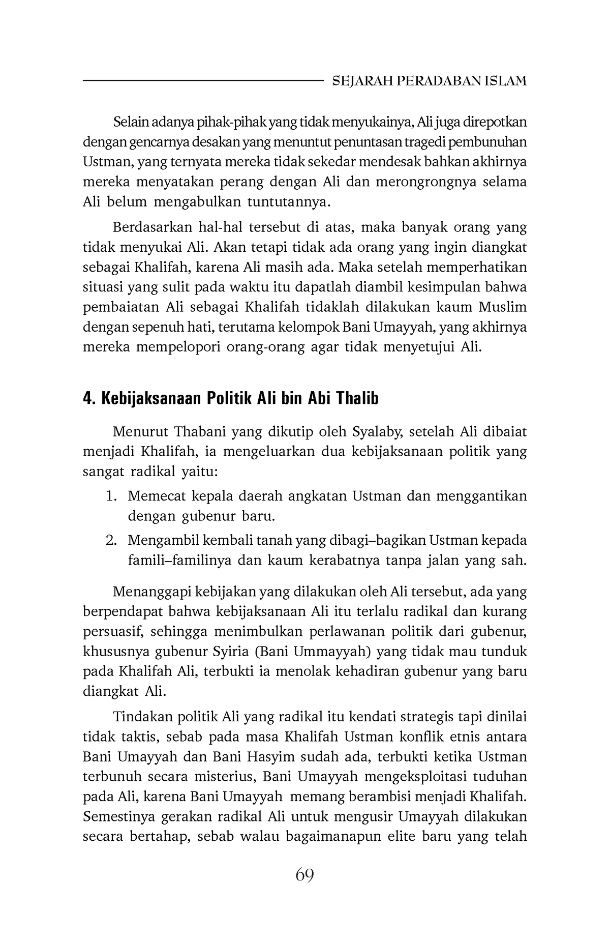 Sejarah Peradaban Islam-28 - 69 SEJARAH PERADABAN ISLAM Selain Adanya ...