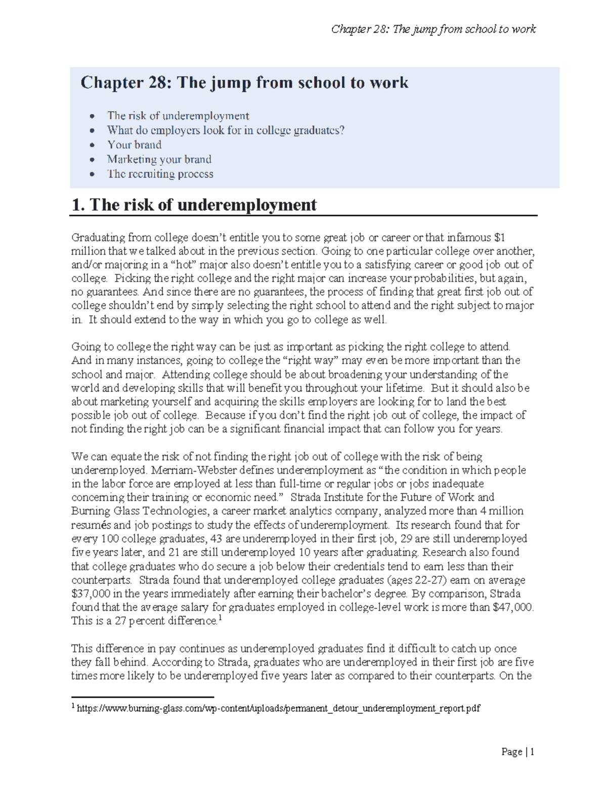 Chapters+28-29 - Chapters from finances - Chapter 28: The jump from ...