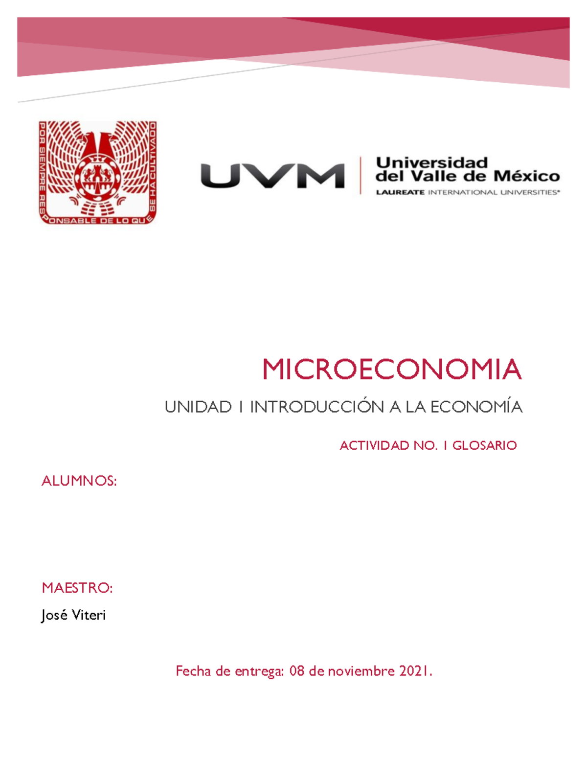 A#1 - Apuntes D - MICROECONOMIA UNIDAD 1 INTRODUCCIÓN A LA ECONOMÍA ...