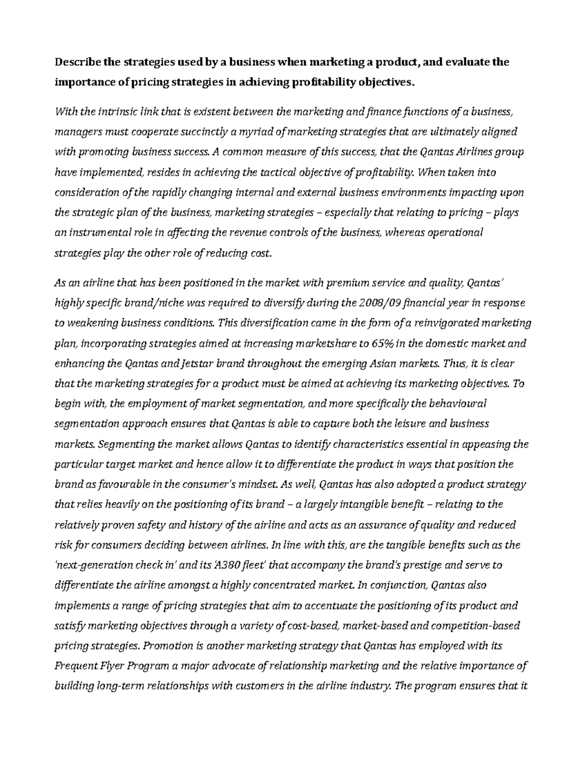 section-4-example-response-describe-the-strategies-used-by-a-business