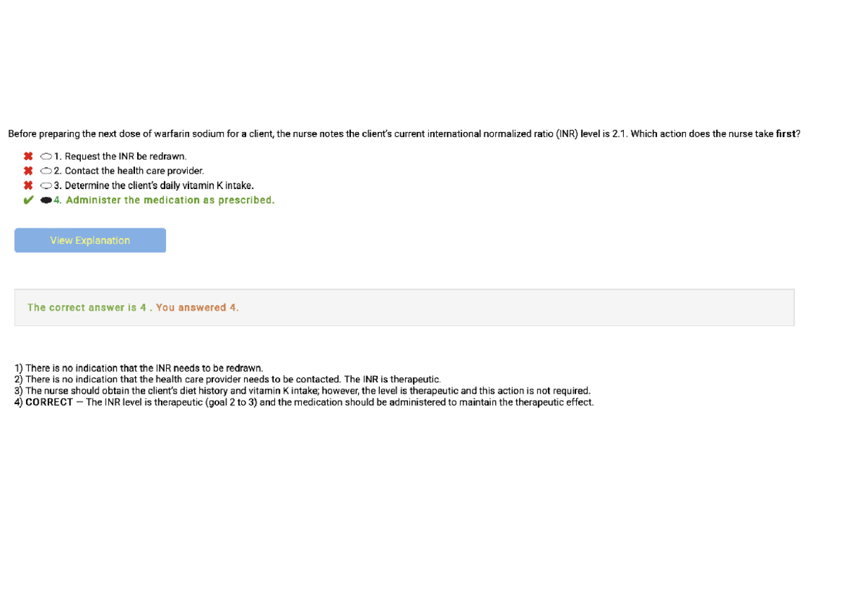 Nclex Practice CAT Test 1 NUR 470 Studocu