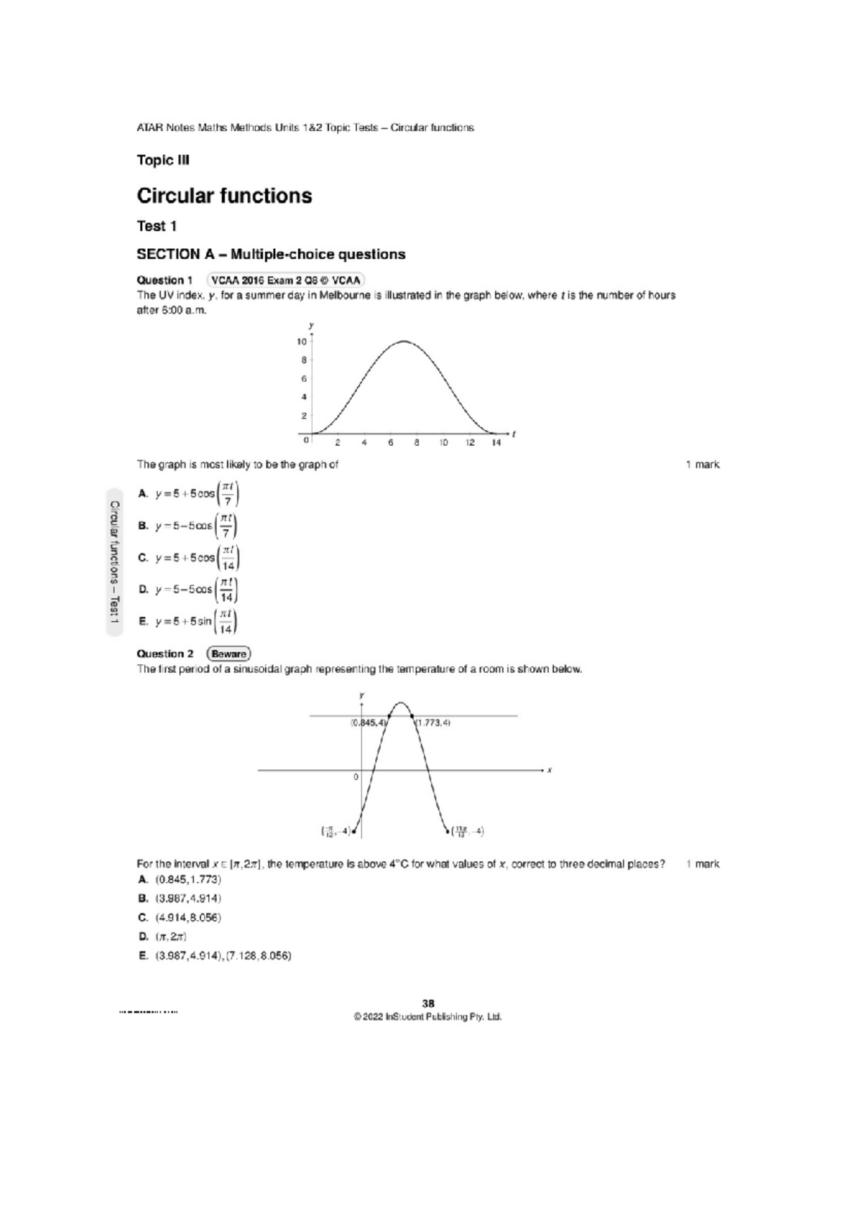 Circ Func T 1 - test on circ - Studocu
