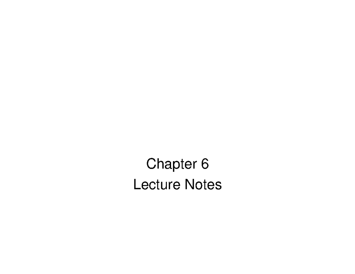 Chapter 6 - Apuntes 6 - Chapter 6 Lecture Notes Semiconductors in ...