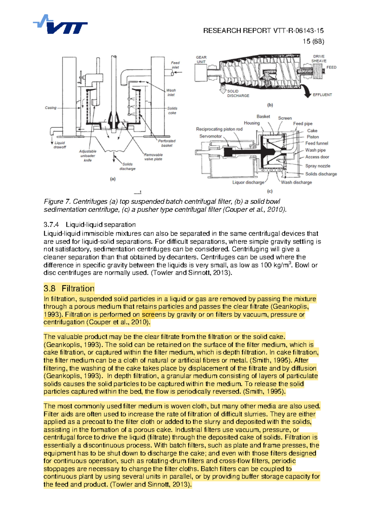 Parte subrayada pagina 16-19 - 15 (68) Figure 7. Centrifuges (a) top ...