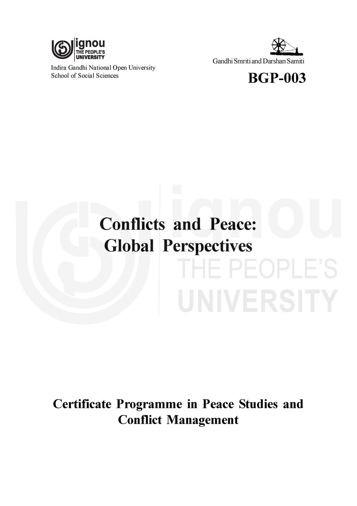 peace-and-conflict