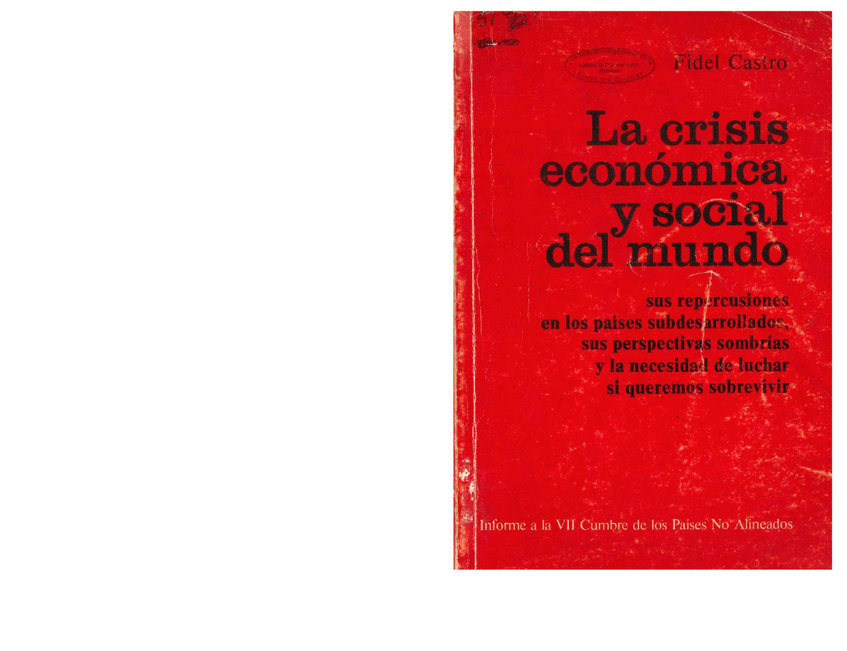 La crisis economica y social del mundo - Fundamentos de Macroeconomía ...