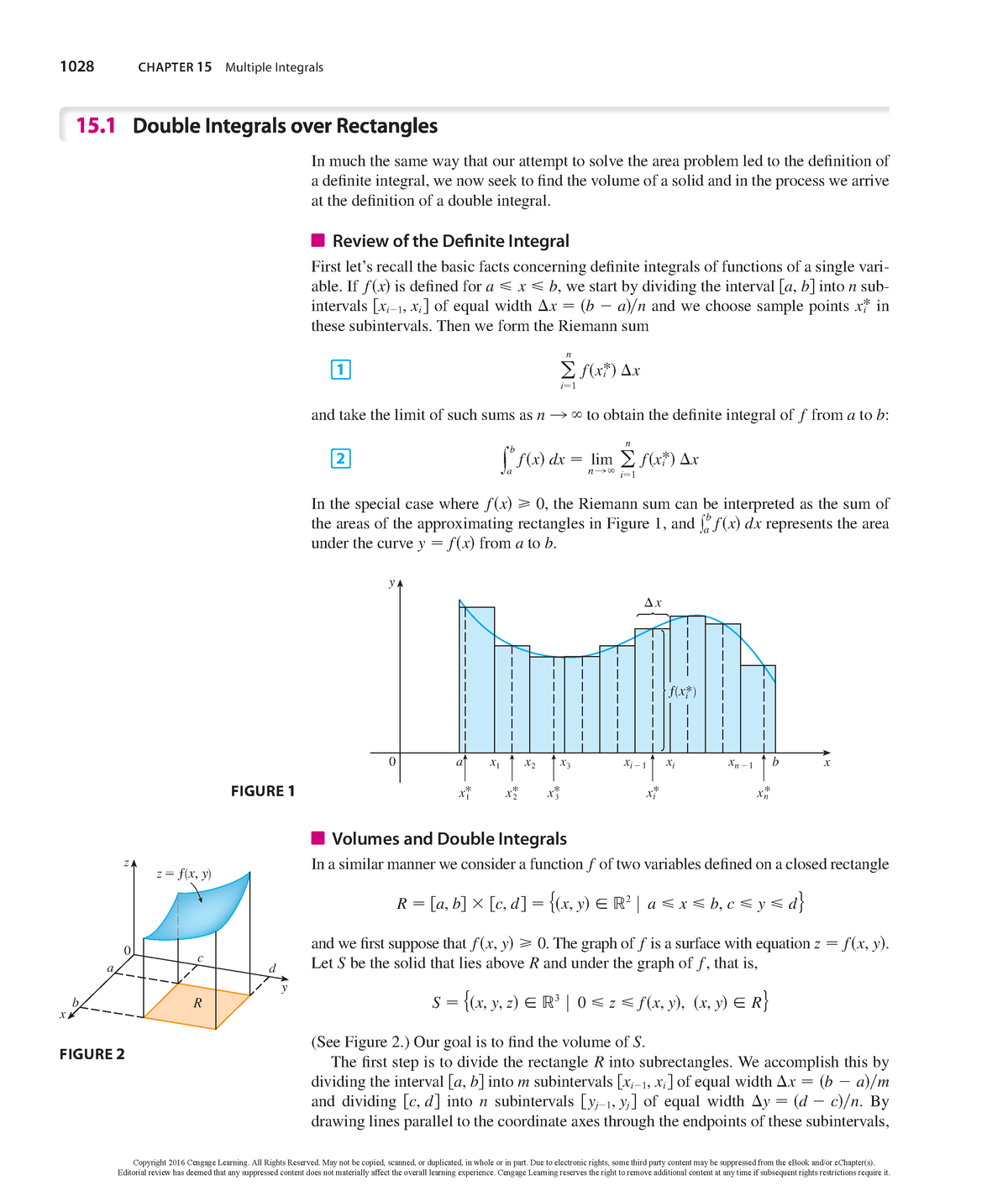 Math Ch-15-1 - Math Work - 1028 CHAPTER 15 Multiple Integrals In Much ...