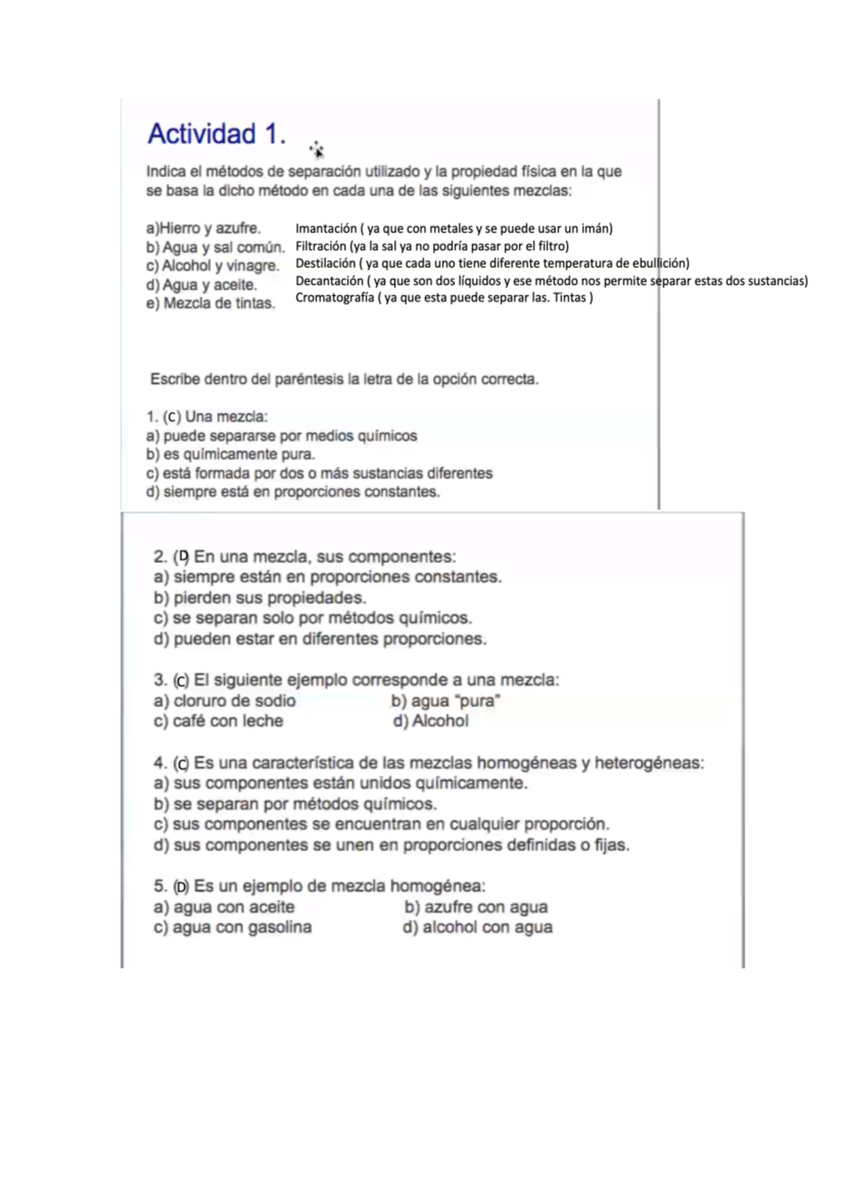 Ejercicios - Química - Studocu