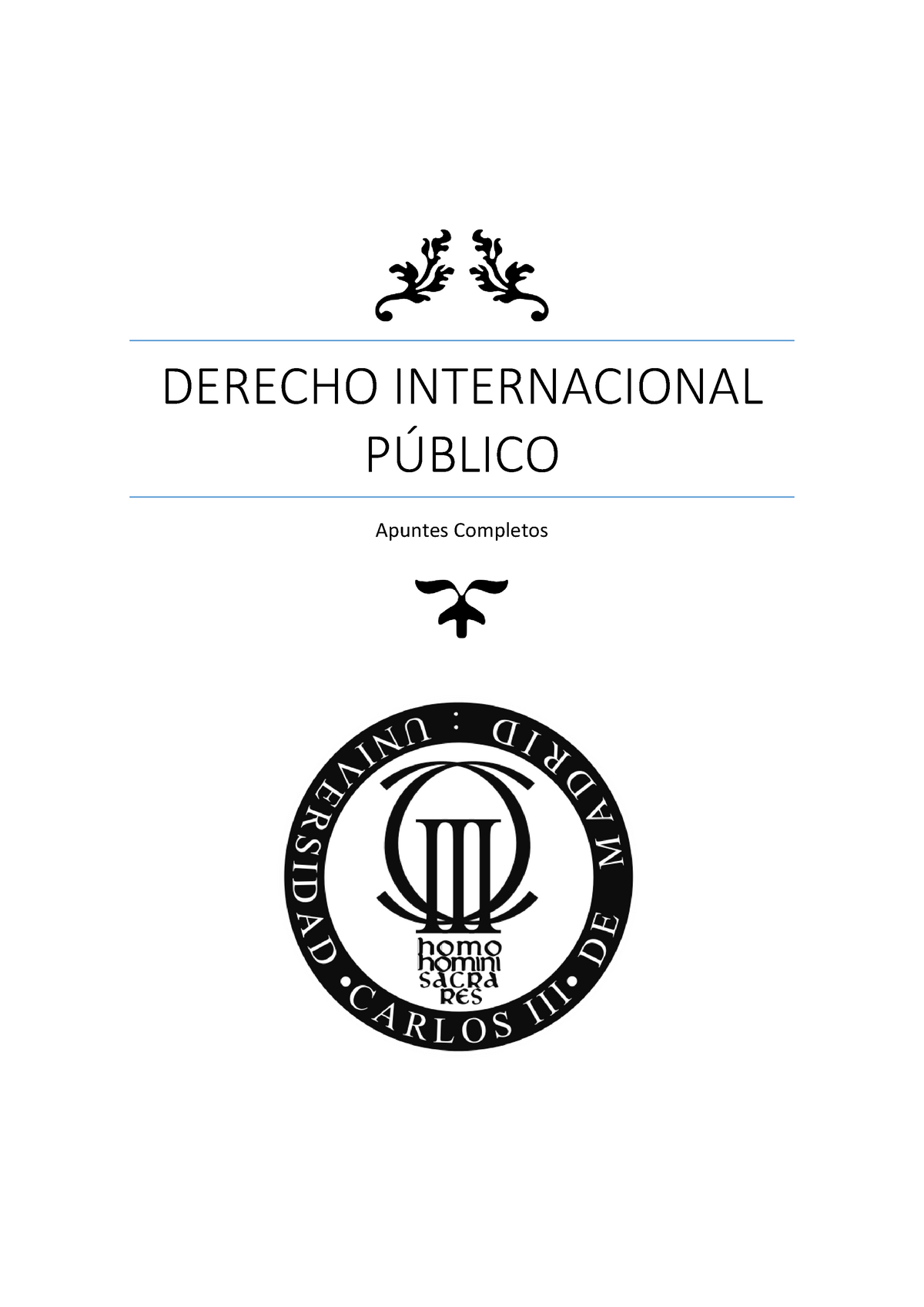 Apuntes DIP - Resumen Derecho Internacional Público - DERECHO ...