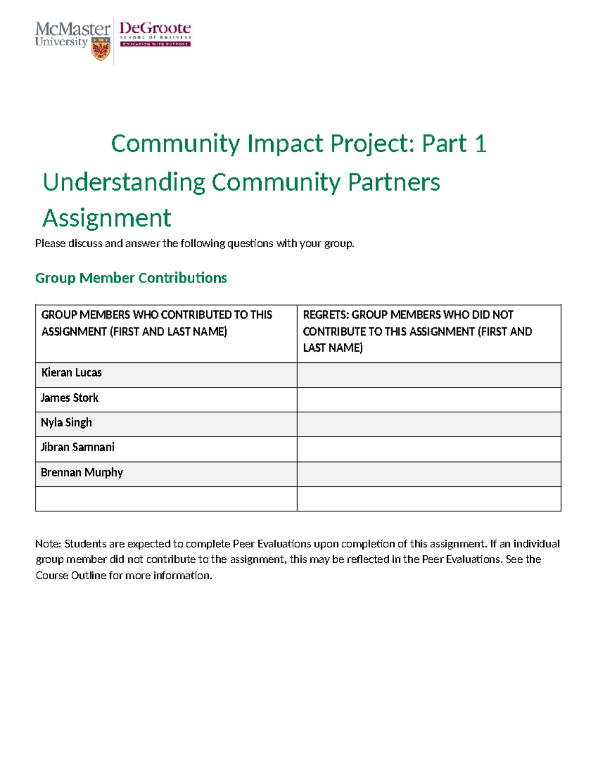 3GR0 - CIP Part 1 F24 Assignment - Community Impact Project: Part 1 ...