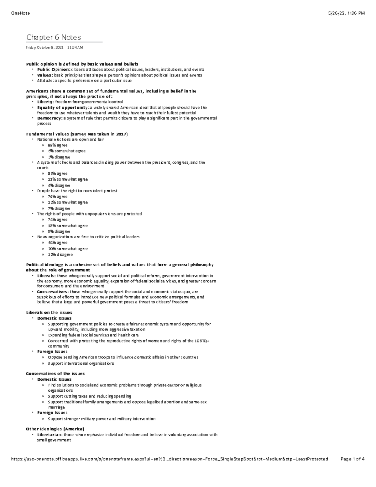 We The People- Chapter 6 Notes - Chapter 6 Notes Friday, October 8 ...