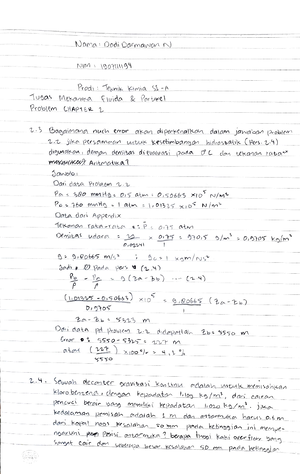 Problem Solving Chapter 4 Unit Operations of Chemical Engineering ...
