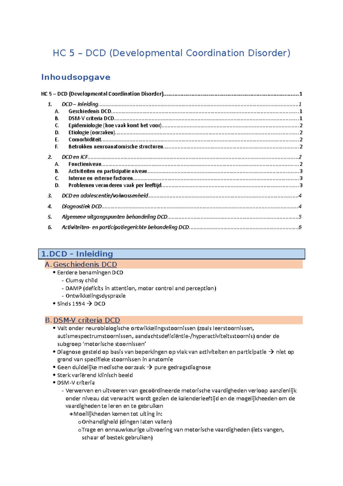 HC-5-DCD - HC-5DCD - HC 5 – DCD (Developmental Coordination Disorder ...