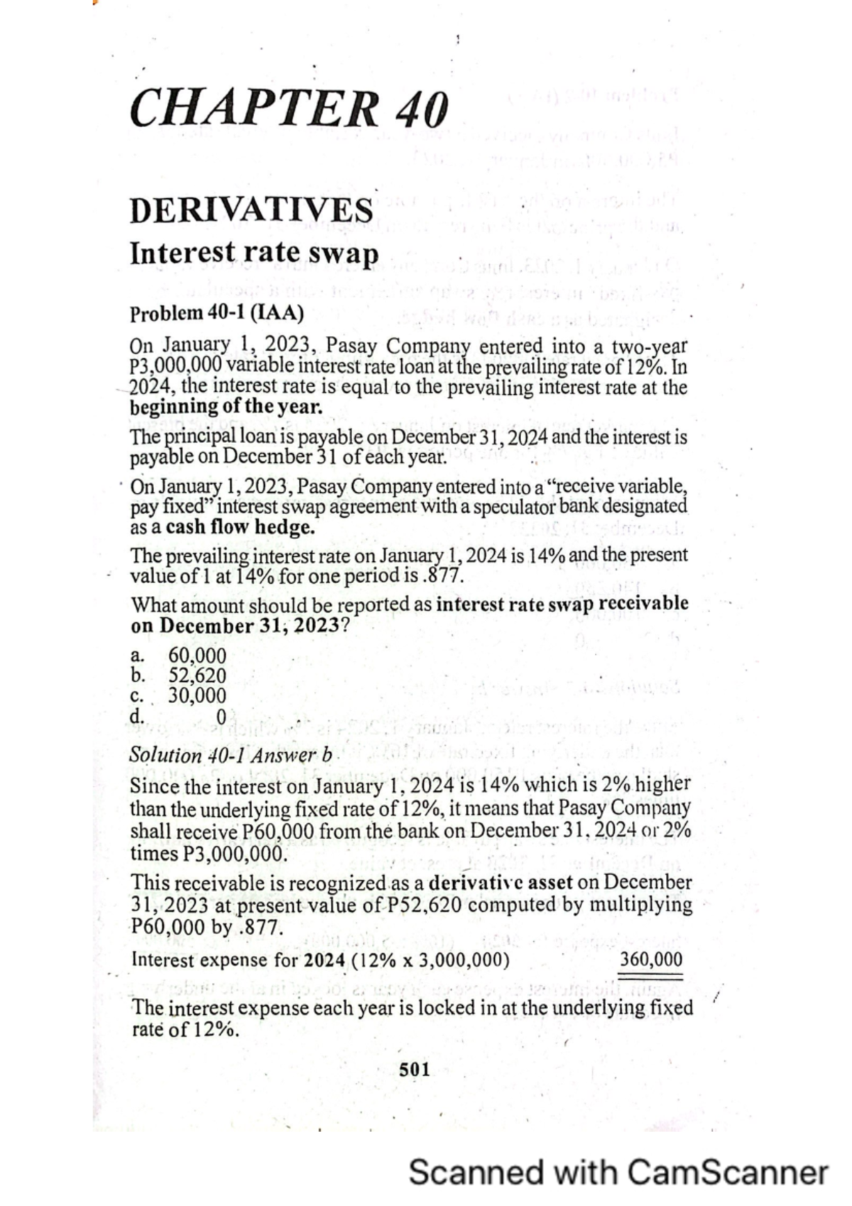 Derivatives-Biological-Assets - Intermediate Accounting III - Studocu