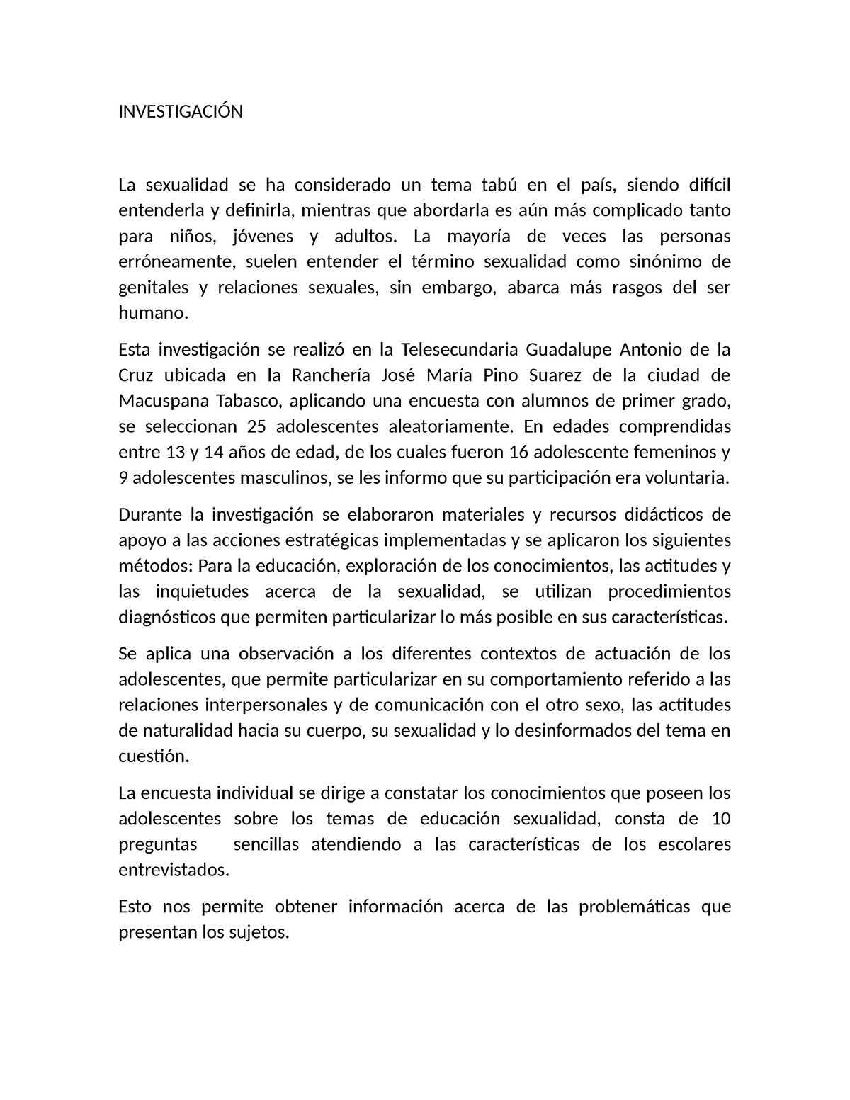 Alma Edu Sex Es Un Documento El Cual Trae Información En Formato De Ensayos En La Educación 2634