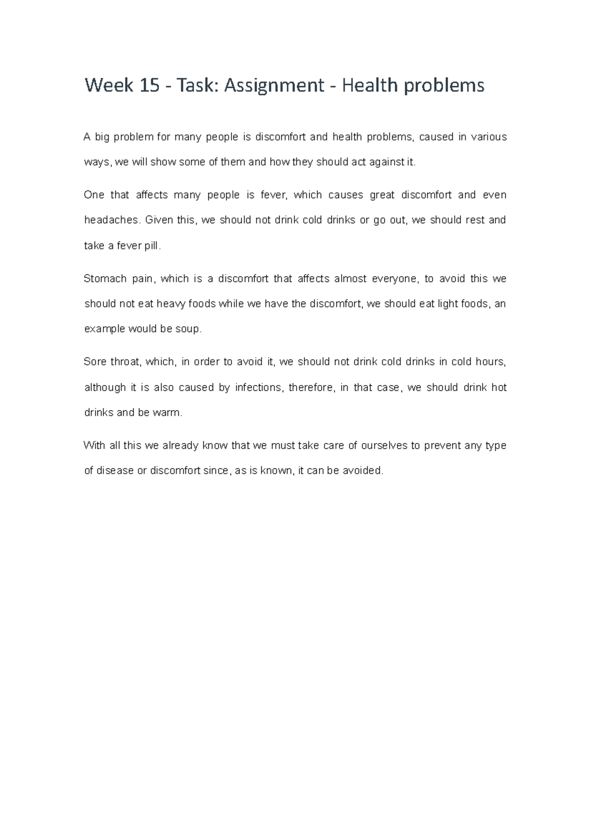 AC WEEK 15 Ingle IV - Ac se,ama 15 conversacion - Week 15 - Task ...