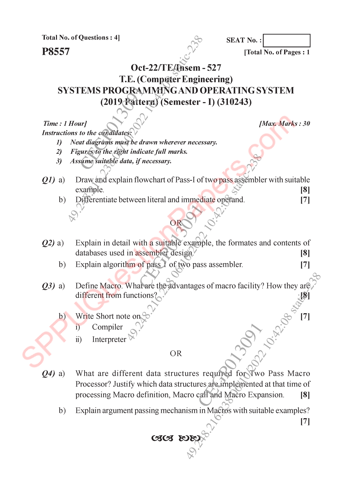 Be Computer-engineering Semester-5 2022 October - Studocu