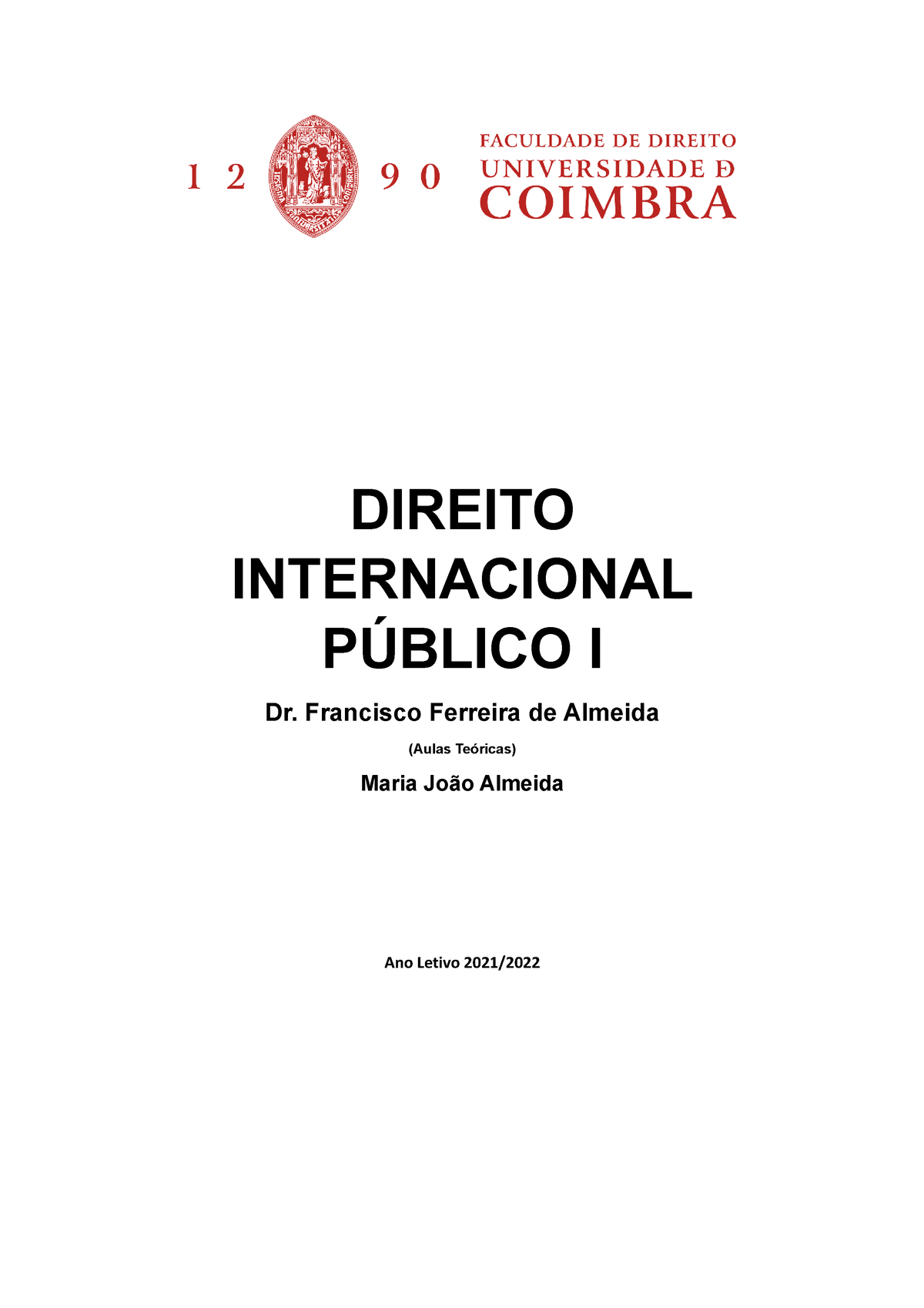 Direito Internacional Público Direito Internacional PÚblico I Dr Francisco Ferreira De 4616