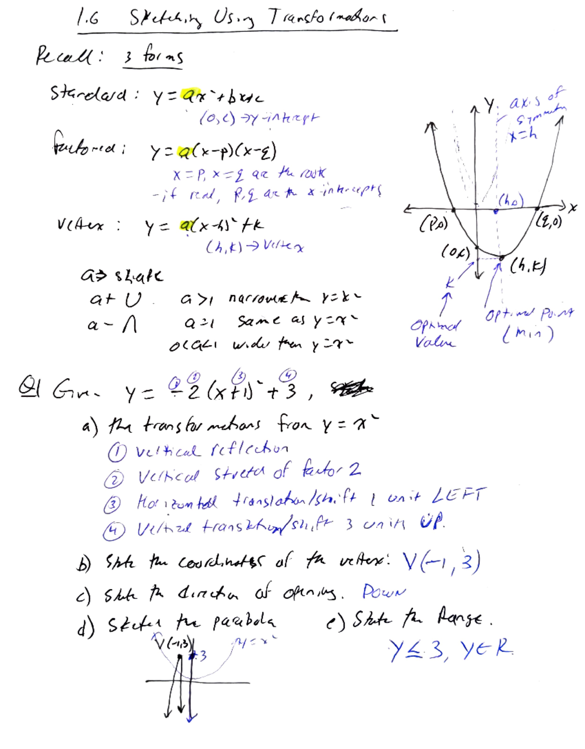 1.6 board notes - Grade 10 math - SAAn Us Tancfo (nador t Stredad ...